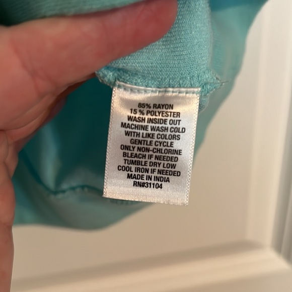 Crown and Ivy Ladies Terry Cloth Short Set Size Medium - Picture 3 of 9